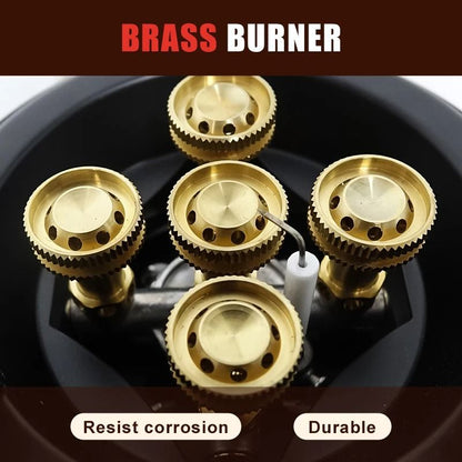 Portable Camping Gas Stove With High Pressure Burner 2