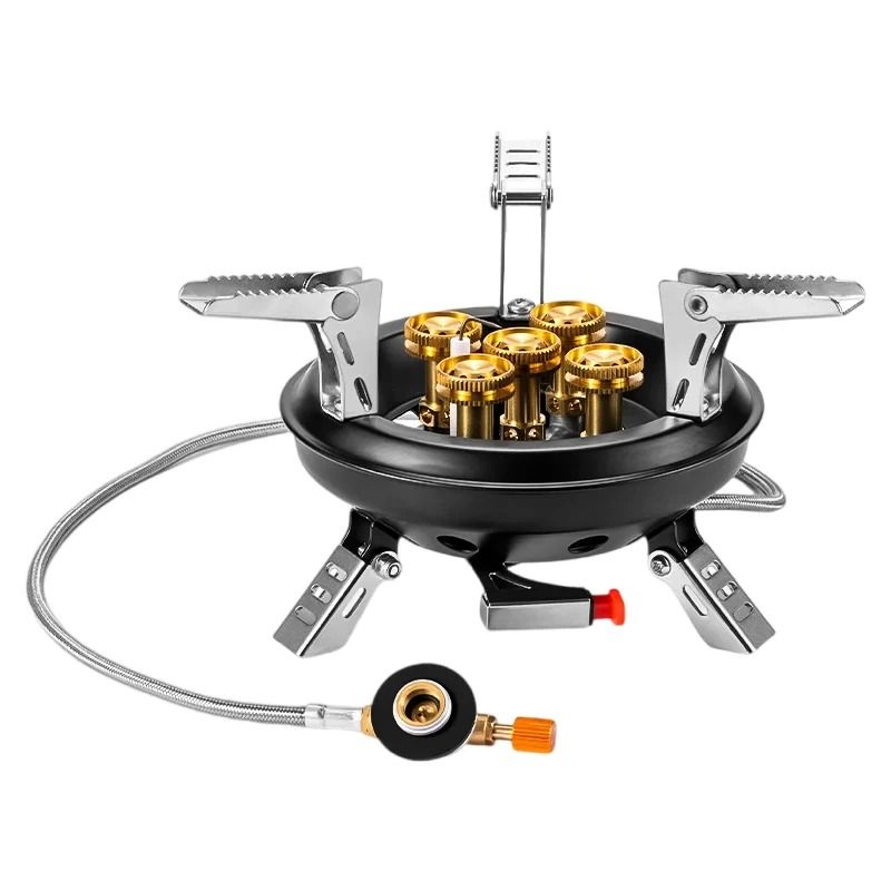 Portable Camping Gas Stove With High Pressure Burner 6