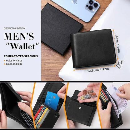 Slim RFID Blocking Wallet With 15 Card Slots 4