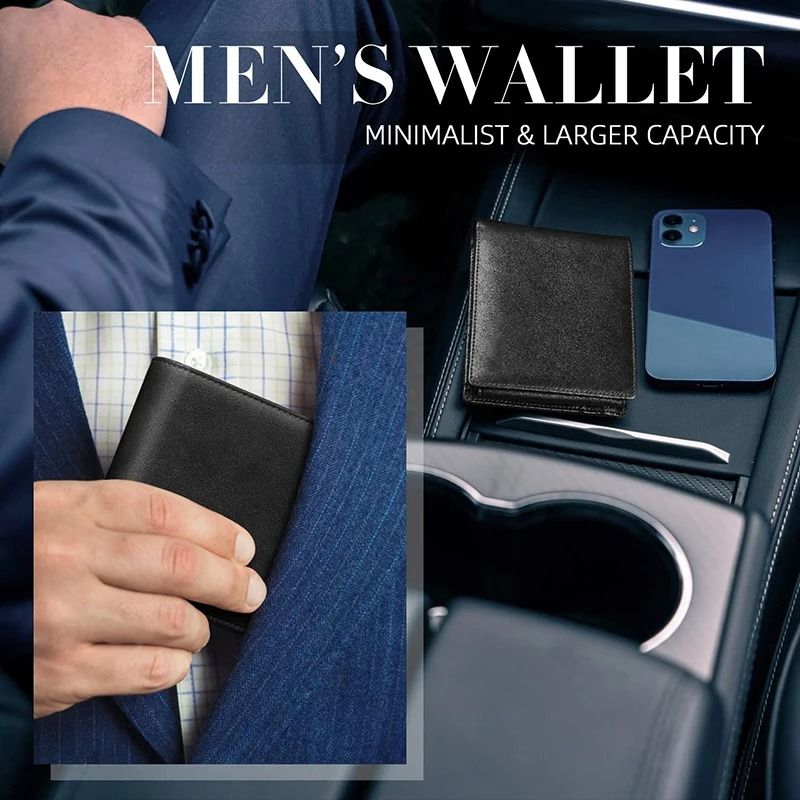 Slim RFID Blocking Wallet With 15 Card Slots 5