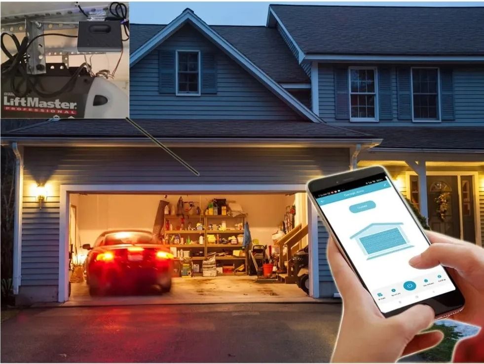Smart Garage Door Controller With App And Voice Integration 2