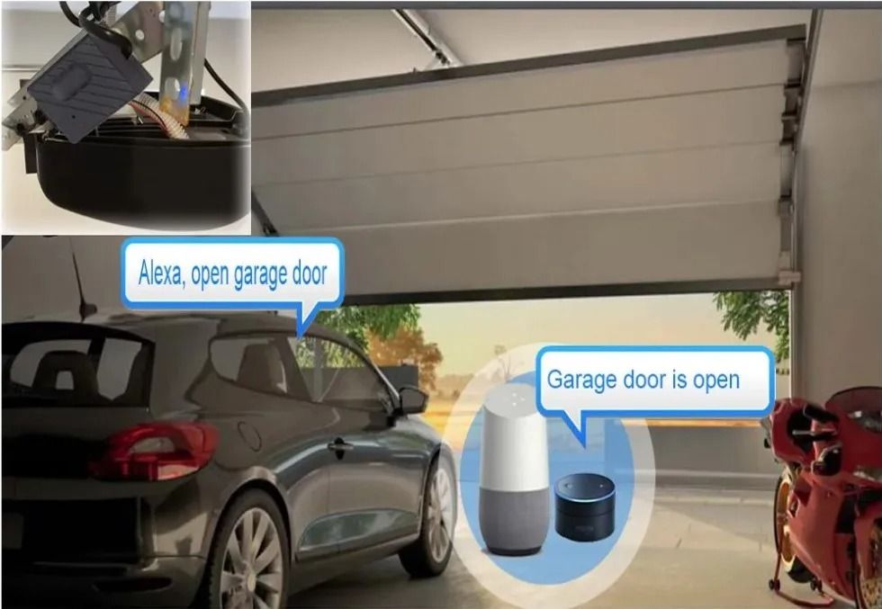 Smart Garage Door Controller With App And Voice Integration 3