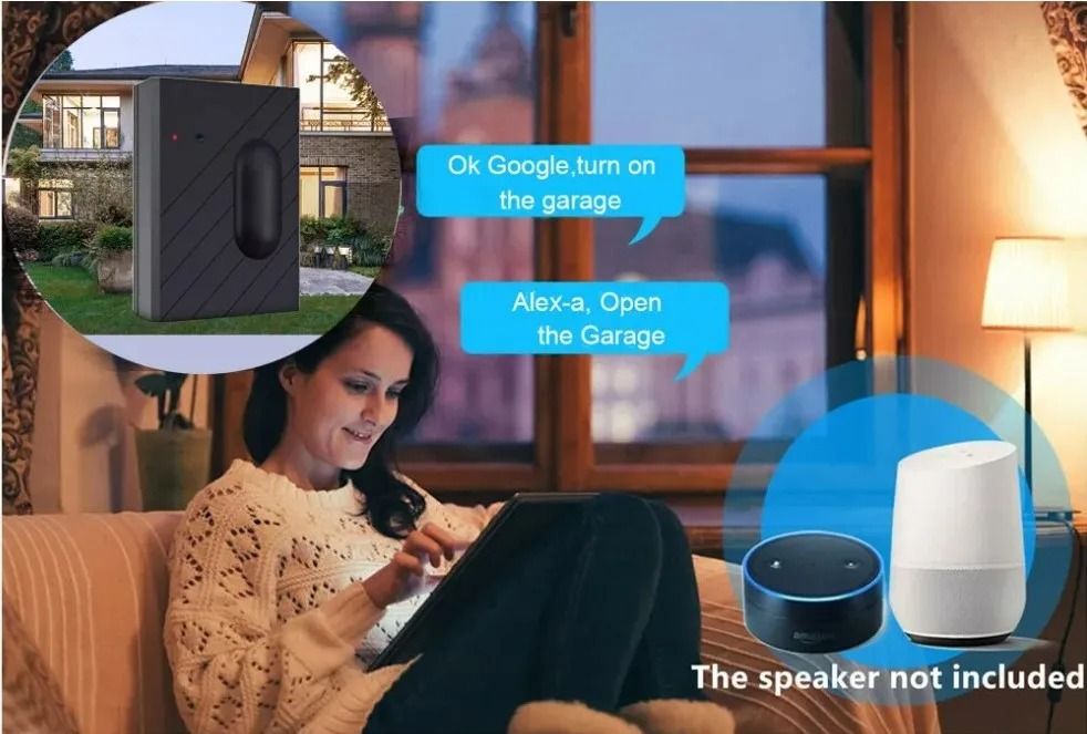 Smart Garage Door Controller With App And Voice Integration 6