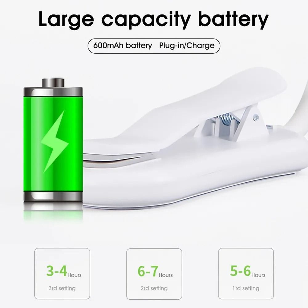 Rechargeable LED Book Light With Adjustable Brightness 1