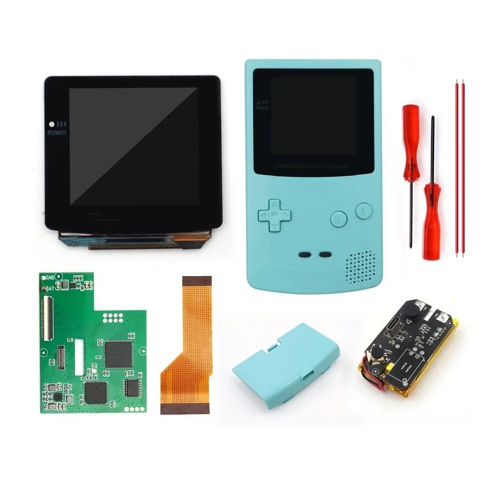 OLED  LCD Screen Upgrade Kit For GameBoy Color 13