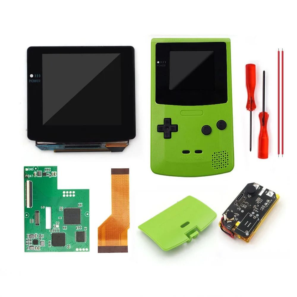 OLED  LCD Screen Upgrade Kit For GameBoy Color 16