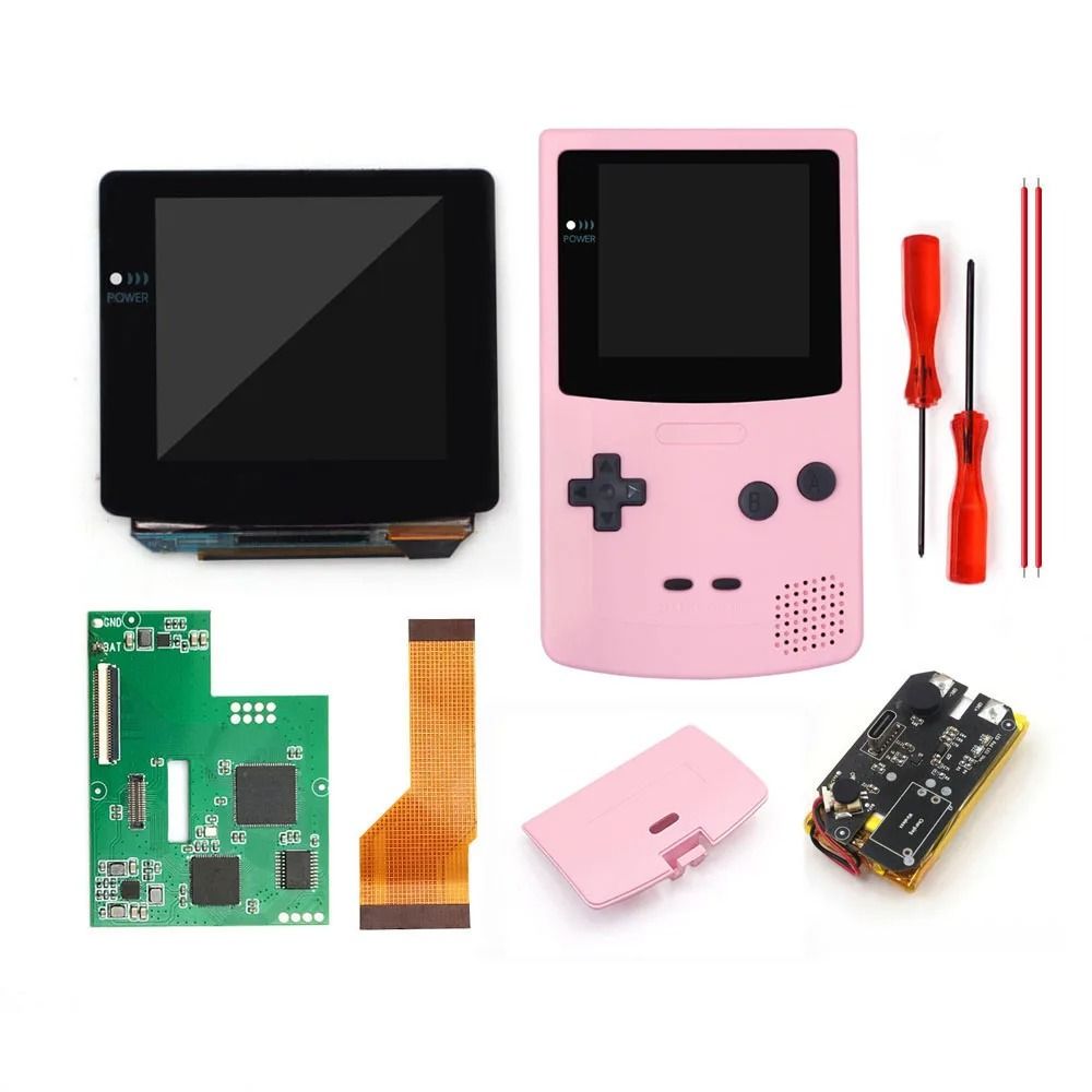 OLED  LCD Screen Upgrade Kit For GameBoy Color 7