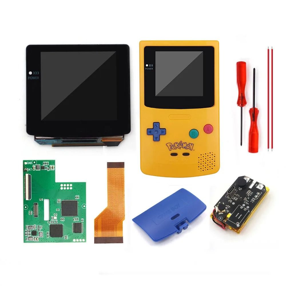 OLED  LCD Screen Upgrade Kit For GameBoy Color 20