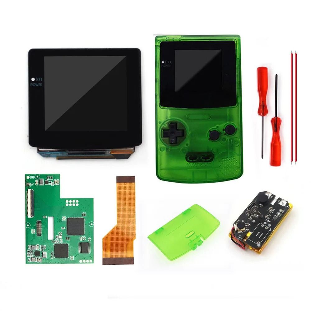 OLED  LCD Screen Upgrade Kit For GameBoy Color 21