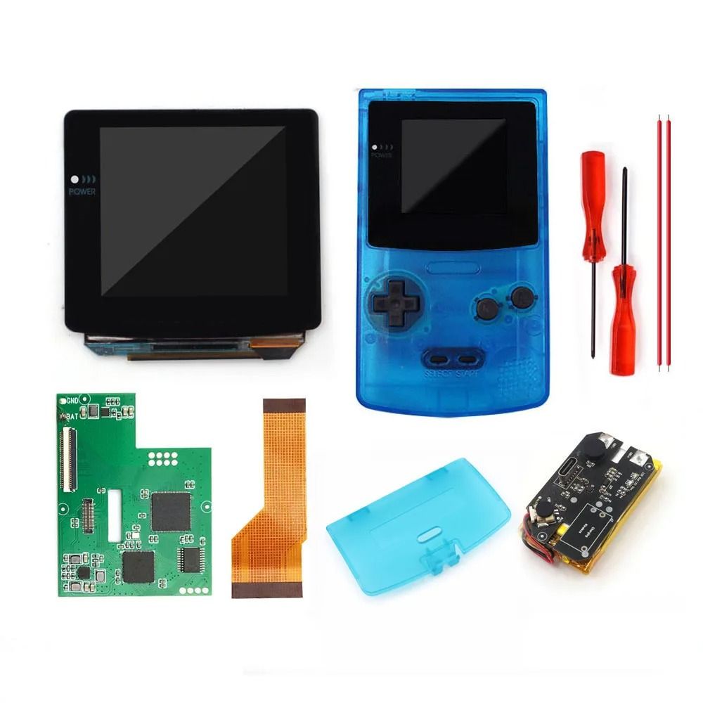 OLED  LCD Screen Upgrade Kit For GameBoy Color 22