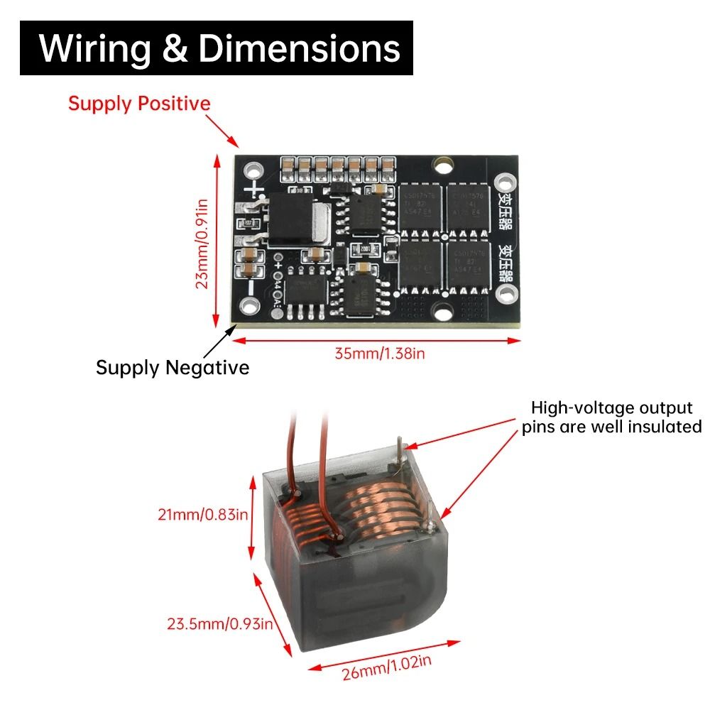 High Voltage Arc Igniter Module 2