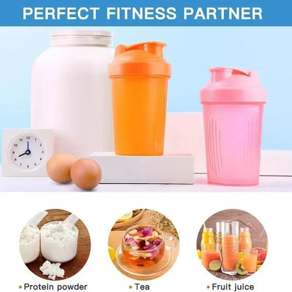 Sports Protein Shaker Bottle  LeakProof 400ML Mixer Cup For Gym Fitness And Outdoor Hydration 3