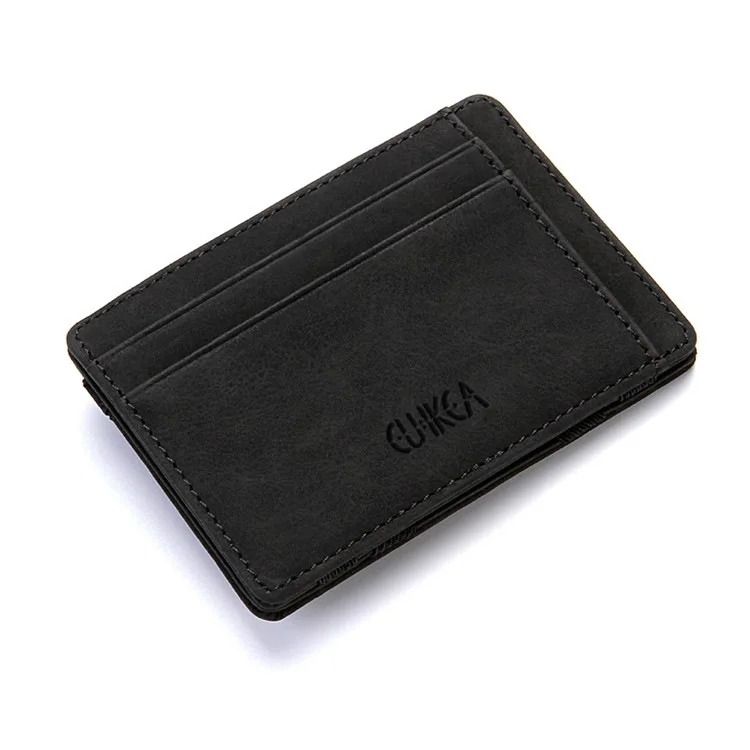 Slim Leather Magic Wallet With Card Holder And Money Clip 8