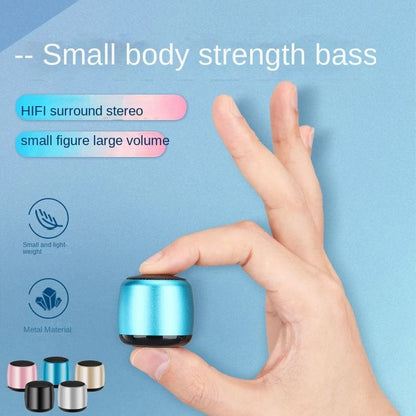 Mini Portable Bluetooth Speaker with Powerful Sound