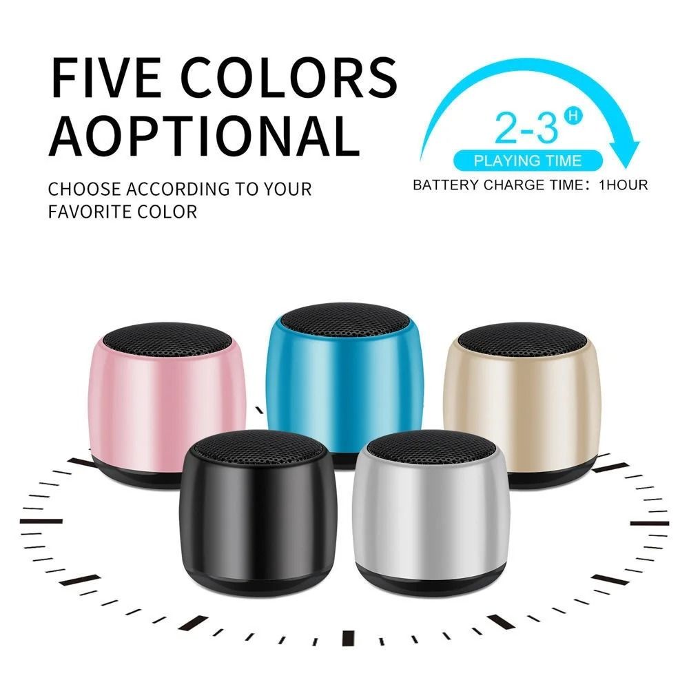 Mini Portable Bluetooth Speaker With Powerful Sound 4