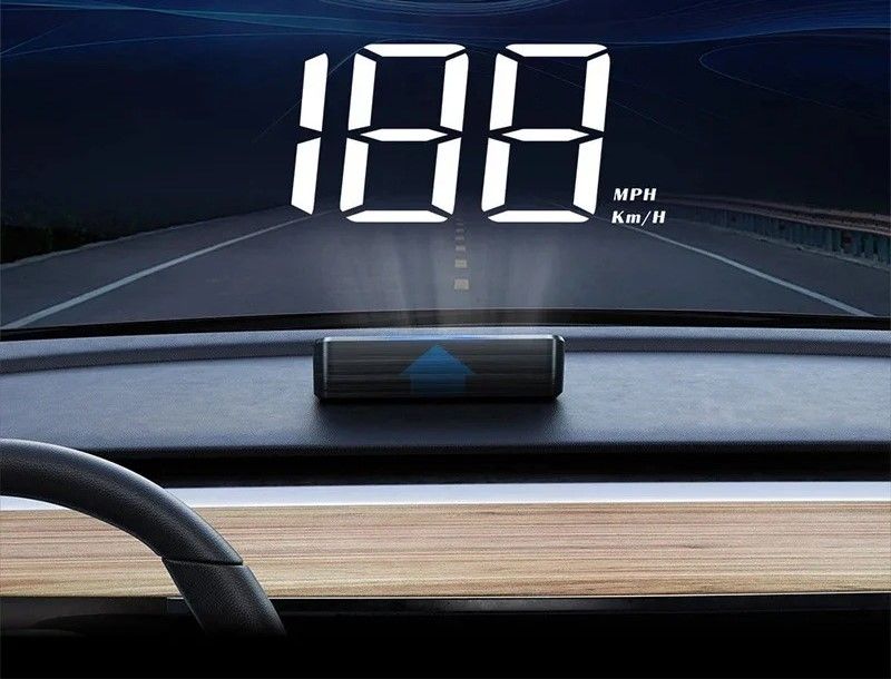 Windshield HUD Speedometer Display for Cars and Trucks
