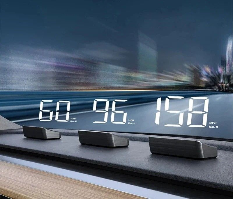 Windshield HUD Speedometer Display For Cars And Trucks 2