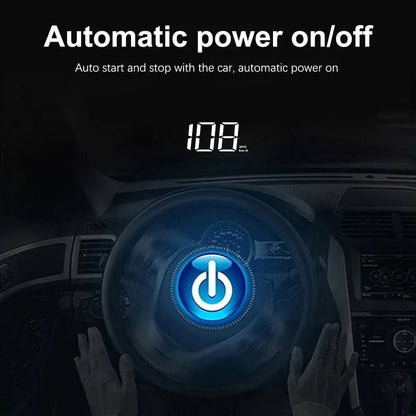 Windshield HUD Speedometer Display For Cars And Trucks 4