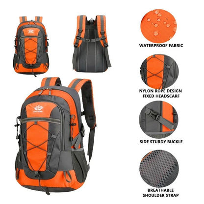 Waterproof Lightweight Hiking Backpack with Large Capacity