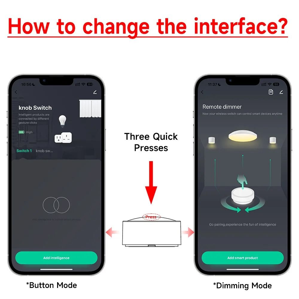 ZigBee Smart Knob Switch For Home Automation 3
