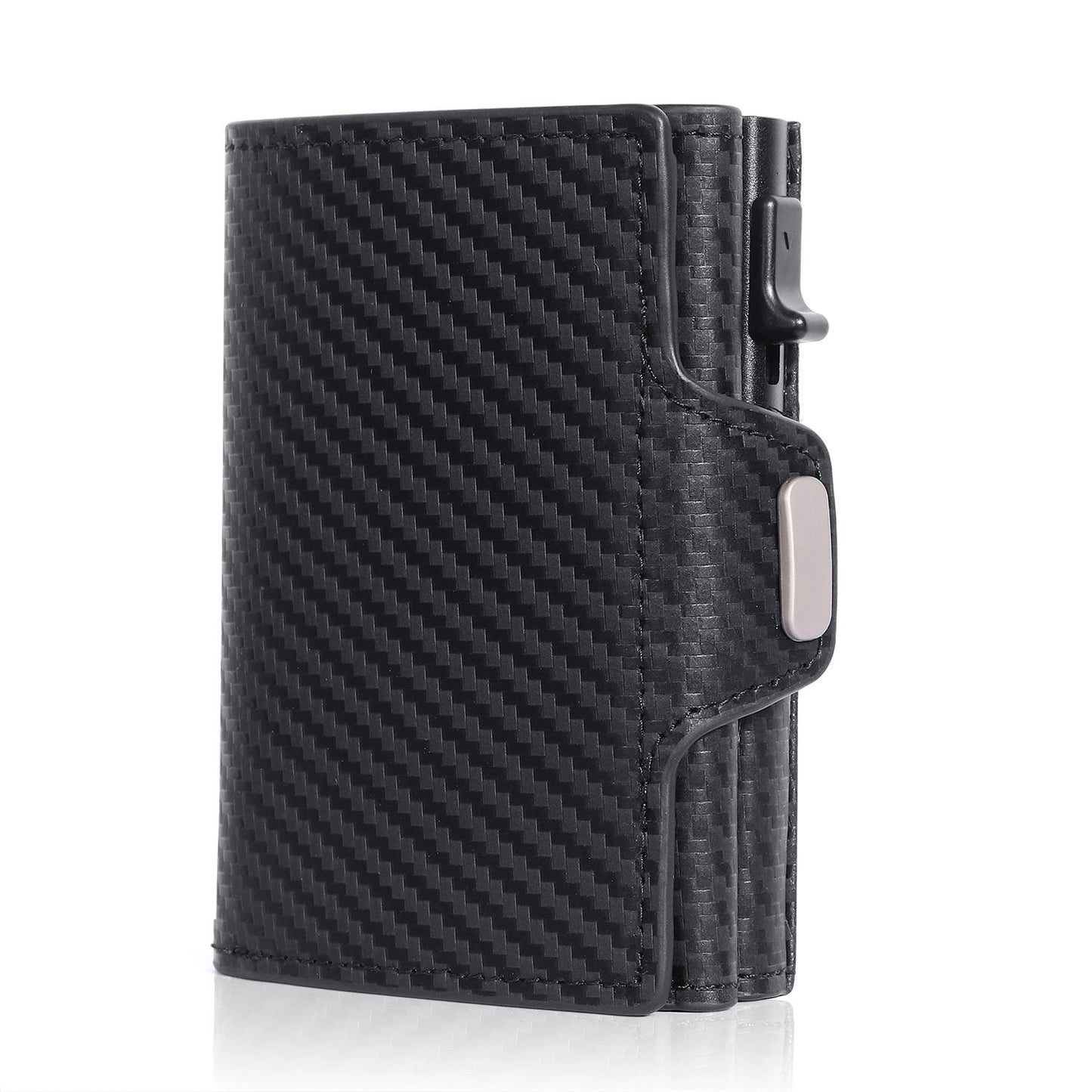 Pop Up RFID Leather Wallet With Coin And Note Compartments 6