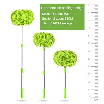 LEIBOO Telescopic Car Wash Brush  Super Absorbent Car Cleaning Mop With Adjustable Long Handle 2