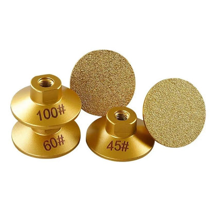 M10 Diamond Flat Grinding Head For Stone And Marble  HeavyDuty Brazed Polishing Disc For Countertop 1
