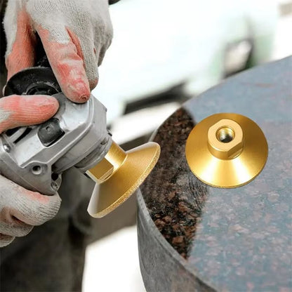 M10 Diamond Flat Grinding Head For Stone And Marble  HeavyDuty Brazed Polishing Disc For Countertop 4