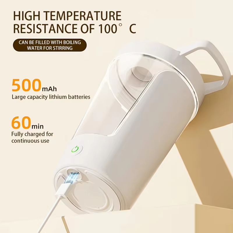 Xiaomi Portable Electric Protein Shaker Bottle  USB Rechargeable Mixer Cup For Gym Meal Replacement 4