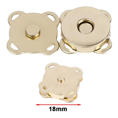 Magnetic Snap Button Set  Invisible Metal SewOn Clasps For Bags Clothes And DIY Crafts 110 Sets 9