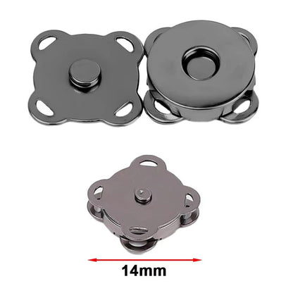 Magnetic Snap Button Set  Invisible Metal SewOn Clasps For Bags Clothes And DIY Crafts 110 Sets 10