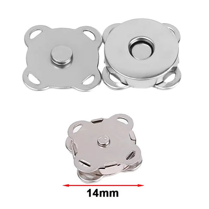 Magnetic Snap Button Set  Invisible Metal SewOn Clasps For Bags Clothes And DIY Crafts 110 Sets 12