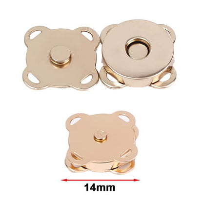 Magnetic Snap Button Set  Invisible Metal SewOn Clasps For Bags Clothes And DIY Crafts 110 Sets 13