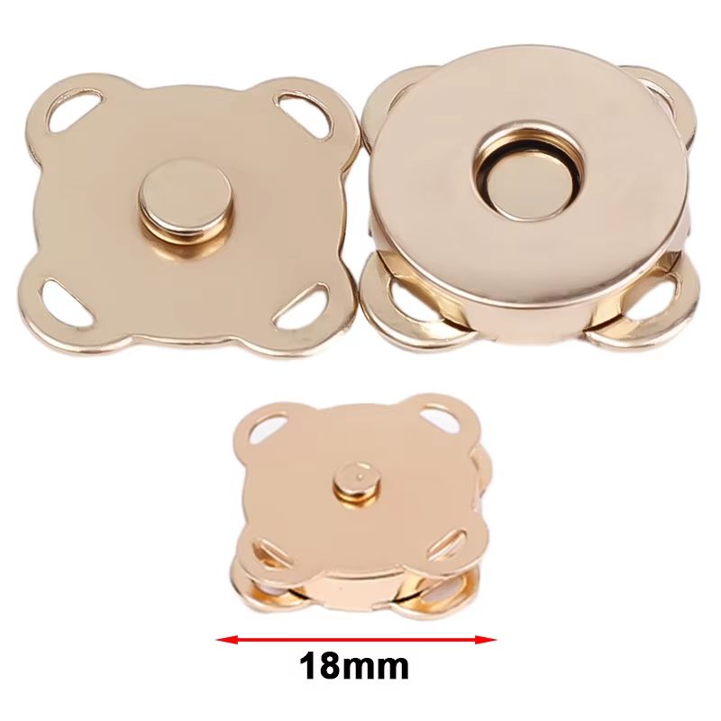 Magnetic Snap Button Set  Invisible Metal SewOn Clasps For Bags Clothes And DIY Crafts 110 Sets 14