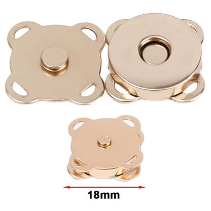 Magnetic Snap Button Set  Invisible Metal SewOn Clasps For Bags Clothes And DIY Crafts 110 Sets 14