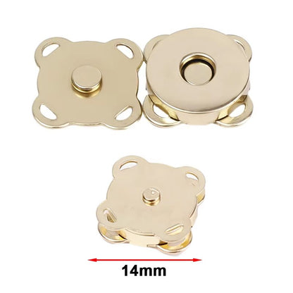 Magnetic Snap Button Set  Invisible Metal SewOn Clasps For Bags Clothes And DIY Crafts 110 Sets 8
