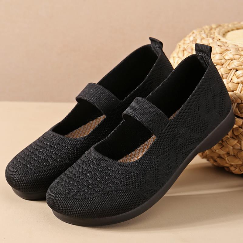 Trendy Fashion New Sneakers For Women Casual Flat SlipOn Shoes Lightweight Soft Plus Size Ladies Vu 5