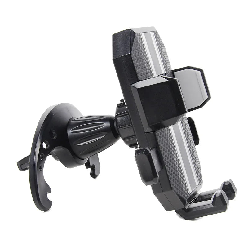 Black White Car Phone Holder, Universal Air Outlet Mount, Compatibility Holder for Smartphones