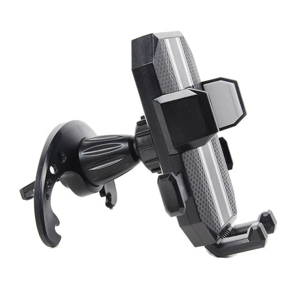 Black White Car Phone Holder, Universal Air Outlet Mount, Compatibility Holder for Smartphones