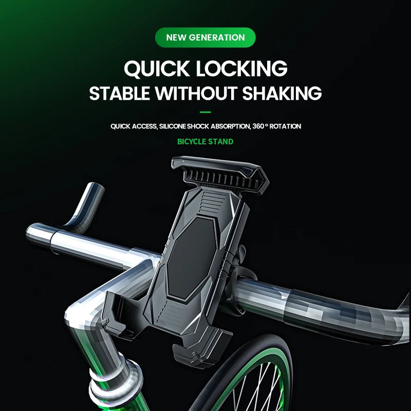 Bicycle Mount For 45 To 80 Inch Mobile Devices Universal Bike Phone Holder Motorcycle Scooter Handl 2