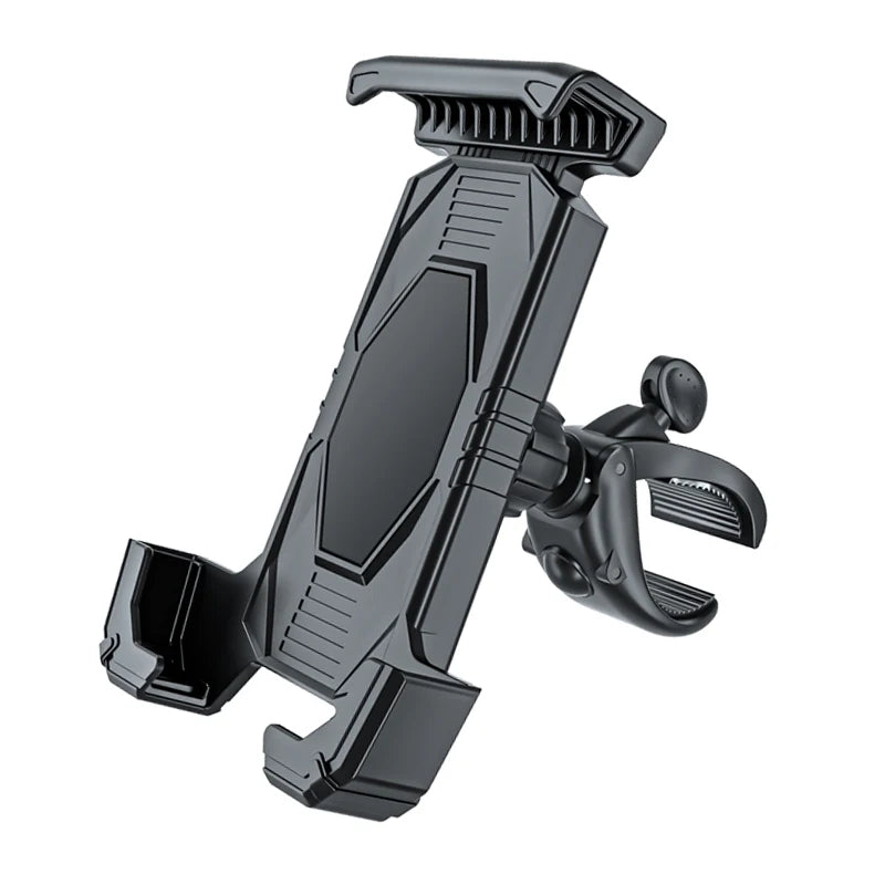 Bicycle Mount for 4.5 to 8.0 Inch Mobile Devices, Universal Bike Phone Holder, Motorcycle Scooter Handlebar Cellphone