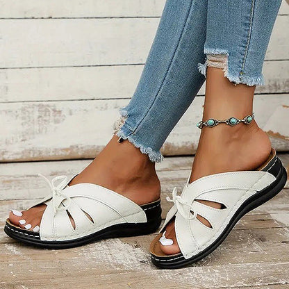 Stylish Summer Sandals Shoes For Women Open Toe NonSlip Wedge Footwear Lightweight  Comfortable Fem 4