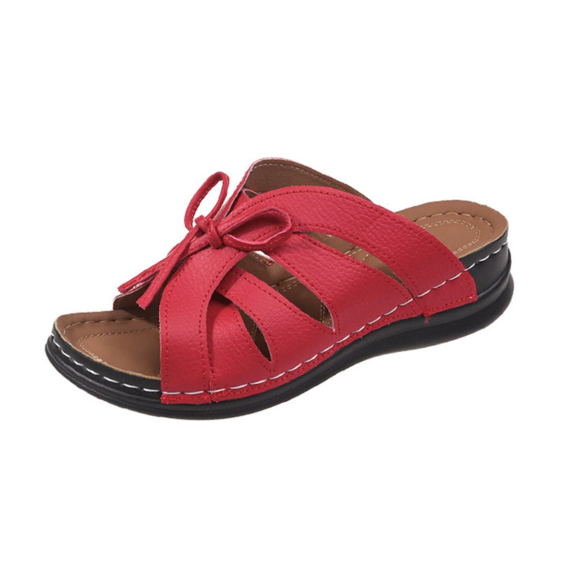 Stylish Summer Sandals Shoes For Women Open Toe NonSlip Wedge Footwear Lightweight  Comfortable Fem 7