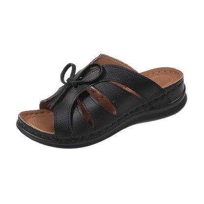 Stylish Summer Sandals Shoes For Women Open Toe NonSlip Wedge Footwear Lightweight  Comfortable Fem 8