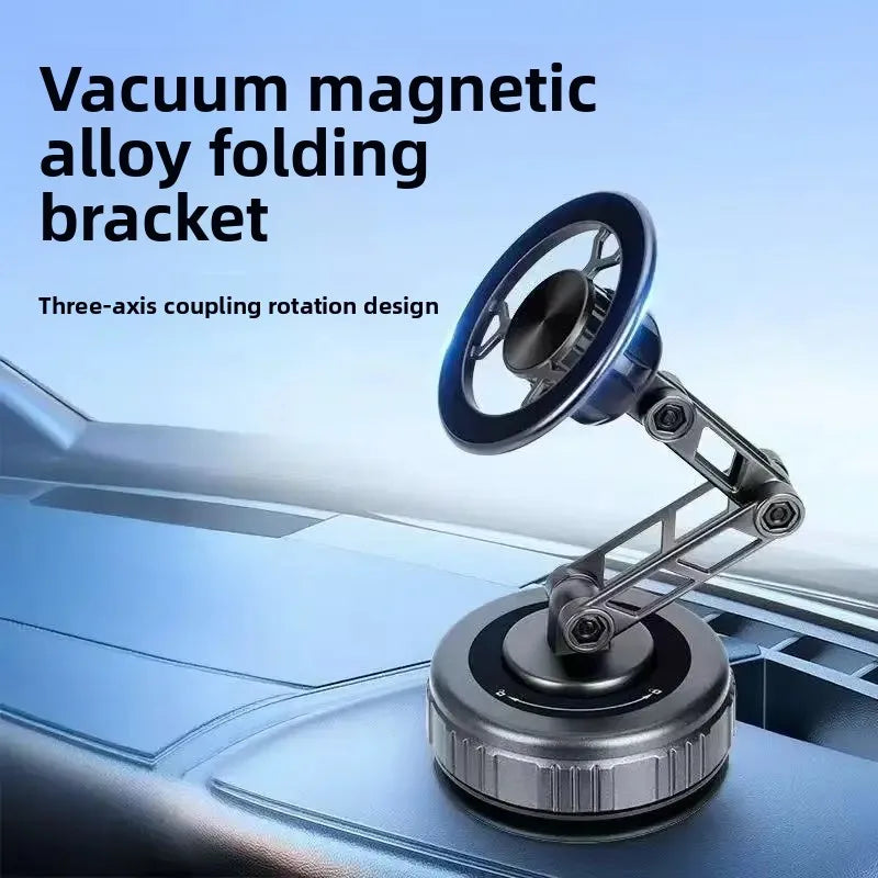 Mechanical Arm Car Phone Holder, Universal Navigation Mount, Three-Axis Foldable 360 Rotating Magnetic Suction Stand