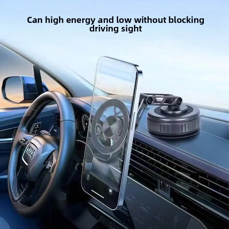 Mechanical Arm Car Phone Holder, Universal Navigation Mount, Three-Axis Foldable 360 Rotating Magnetic Suction Stand
