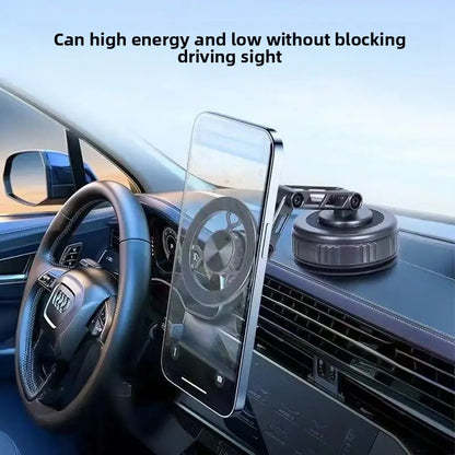 Mechanical Arm Car Phone Holder, Universal Navigation Mount, Three-Axis Foldable 360 Rotating Magnetic Suction Stand