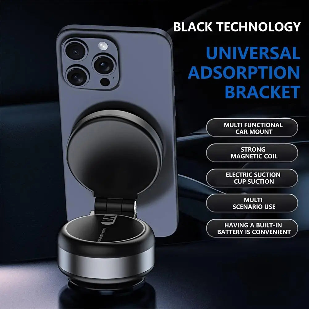 Vacuum Adsorption Car Phone Holder Accessories Auto Dual Suction Cup Bracket Holder Car Navigation  4