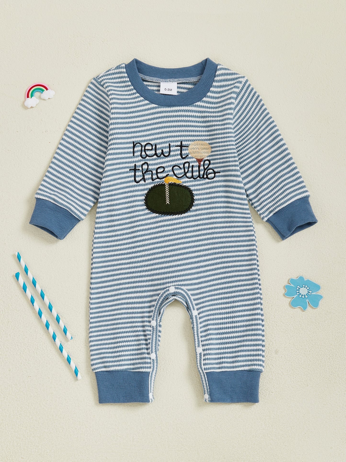 Infant Boys Hooded Sweaters, Rugby Logo Rompers, Striped Thermal Long Sleeve Autumn Play suits, Cozy Outfits