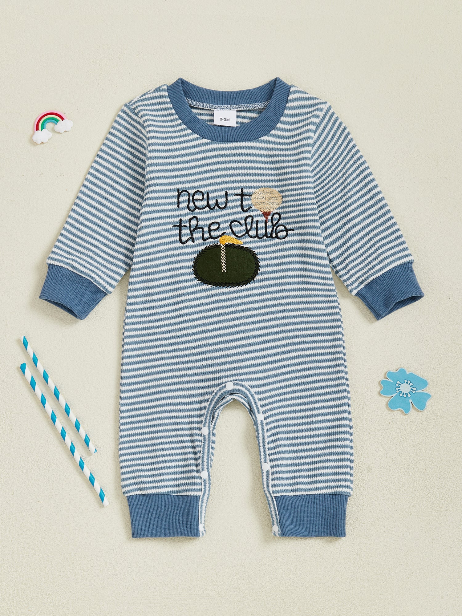 Infant Boys Hooded Sweaters, Rugby Logo Rompers, Striped Thermal Long Sleeve Autumn Play suits, Cozy Outfits